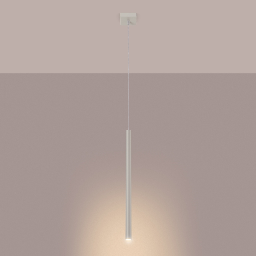 Luster na sajli PASTELO 1xG9/8W/230V krem