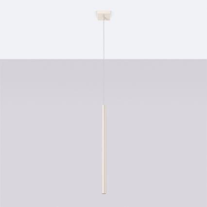 Luster na sajli PASTELO 1xG9/8W/230V krem