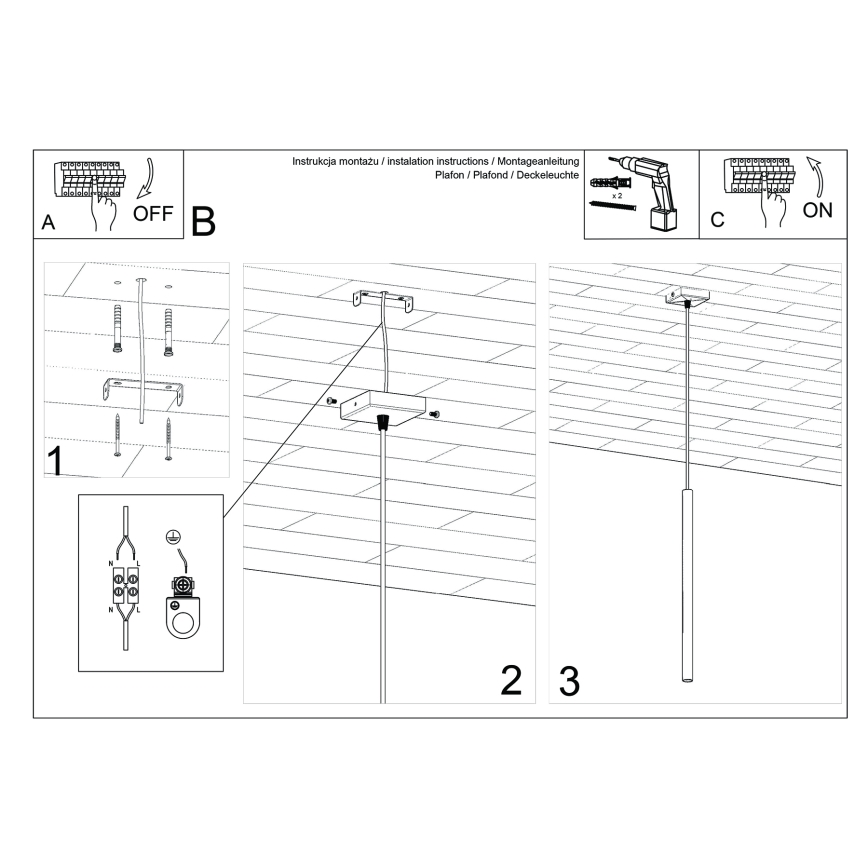 Luster na sajli PASTELO 1xG9/8W/230V krem