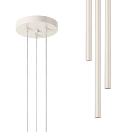 Luster na sajli PASTELO 3xG9/8W/230V krem