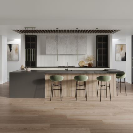 Luster na sajli PASTELO 1xG9/8W/230V zelena