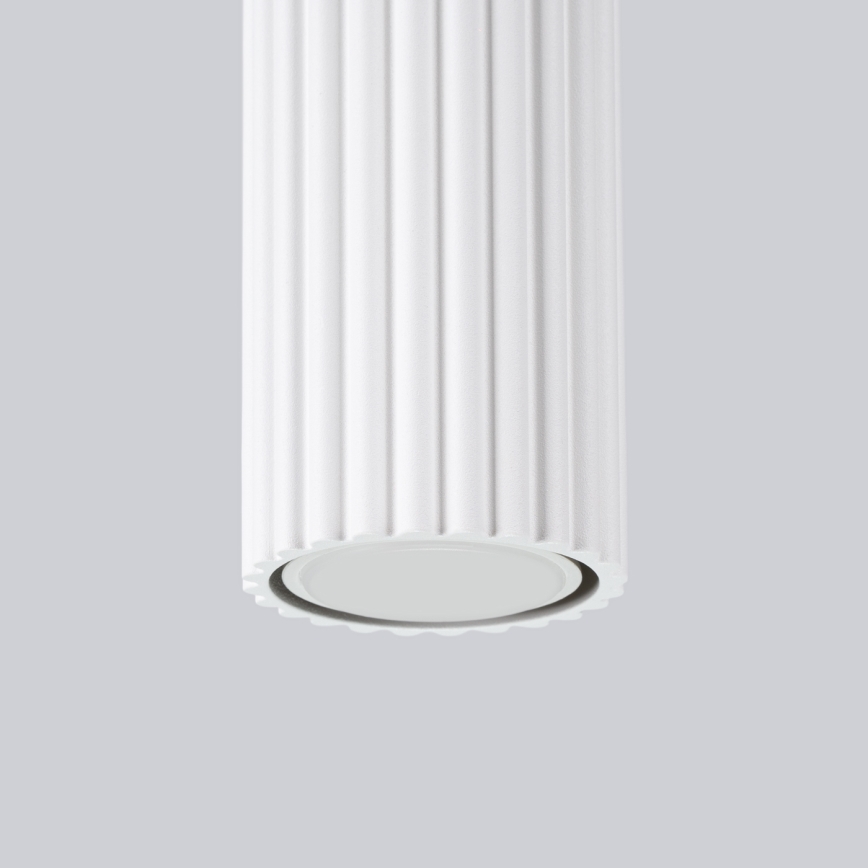 Ugradni spot KARBON 1xGU10/10W/230V 10 cm beo