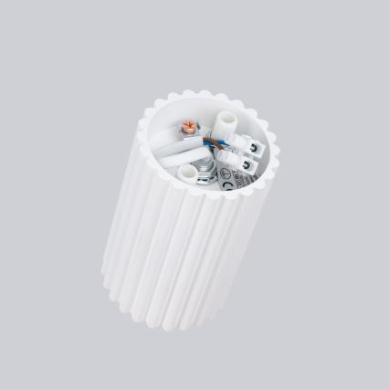 Ugradni spot KARBON 1xGU10/10W/230V 10 cm beo