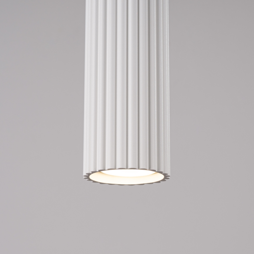 Luster na sajli KARBON 1xGU10/10W/230V, beo