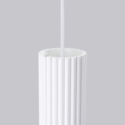 Luster na sajli KARBON 1xGU10/10W/230V, beo