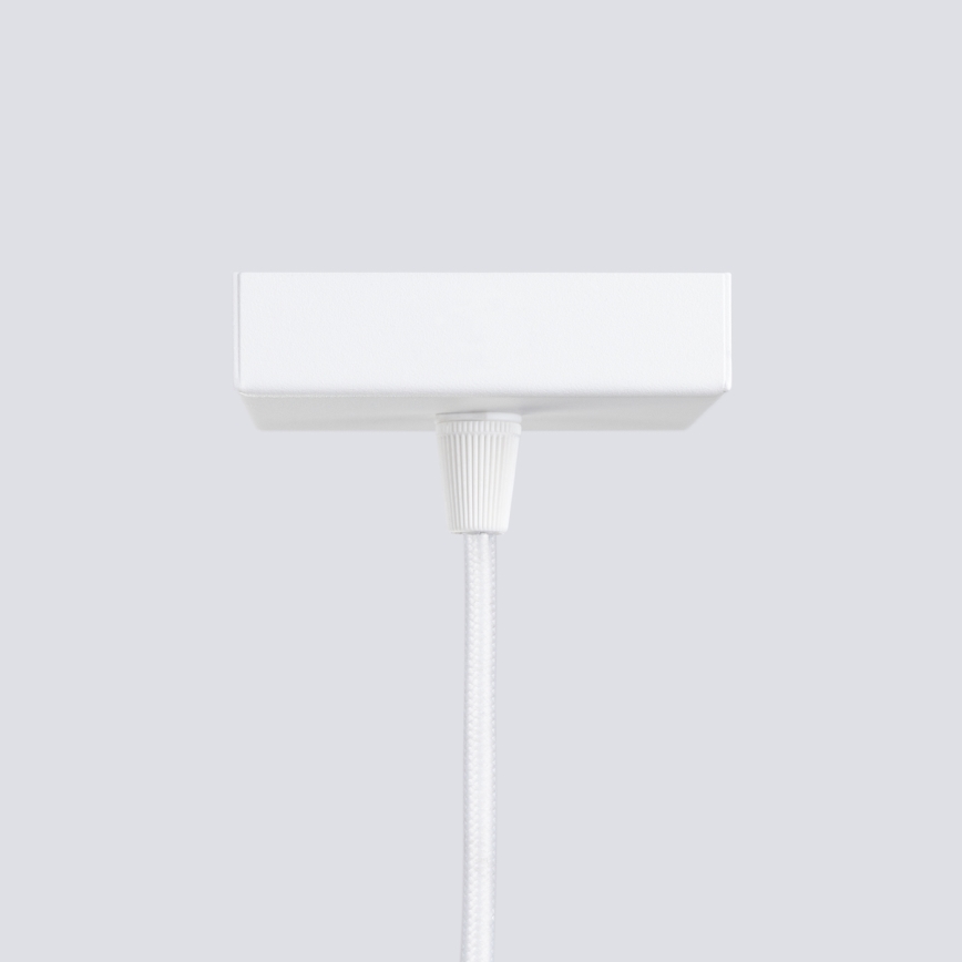 Luster na sajli KARBON 1xGU10/10W/230V, beo