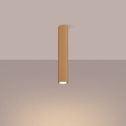 Spot svetiljka KARBON 1xGU10/10W/230V 40 cm zlatna