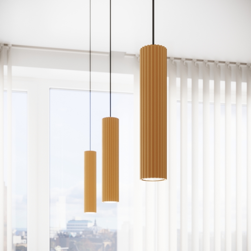 Luster na sajli KARBON 3xGU10/10W/230V zlatna