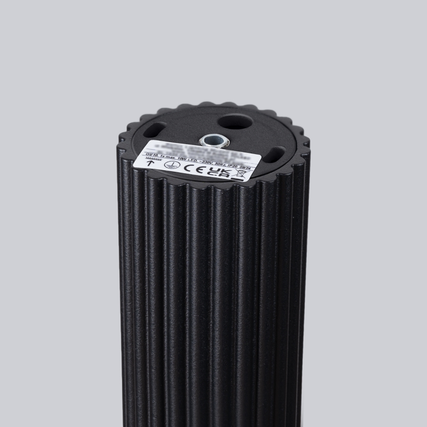 Spot svetlo KARBON 1xGU10/10W/230V 10 cm crno