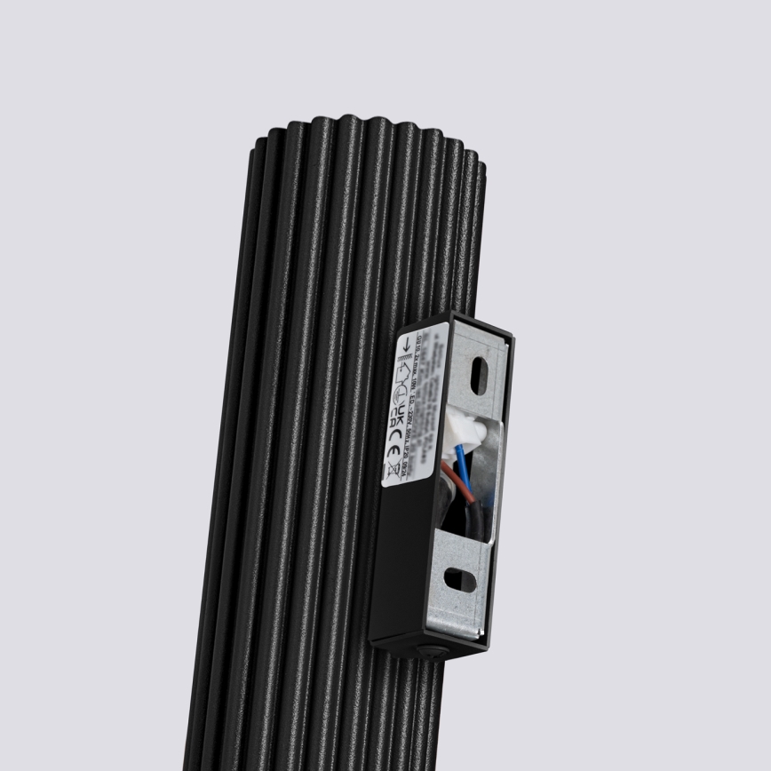 Zidna svetiljka KARBON 2xGU10/10W/230V crna