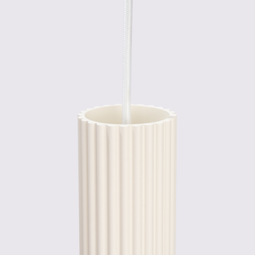 Luster na sajli KARBON 3xGU10/10W/230V krem boje