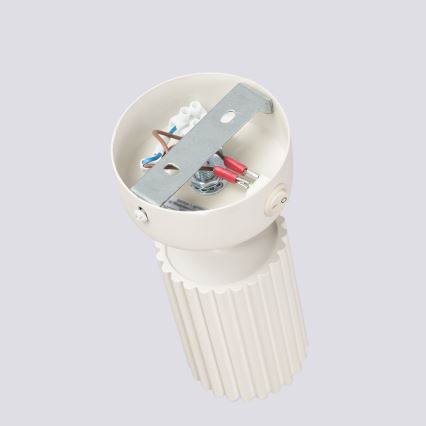 Zidni spot KARBON 1xGU10/10W/230V, krem boje