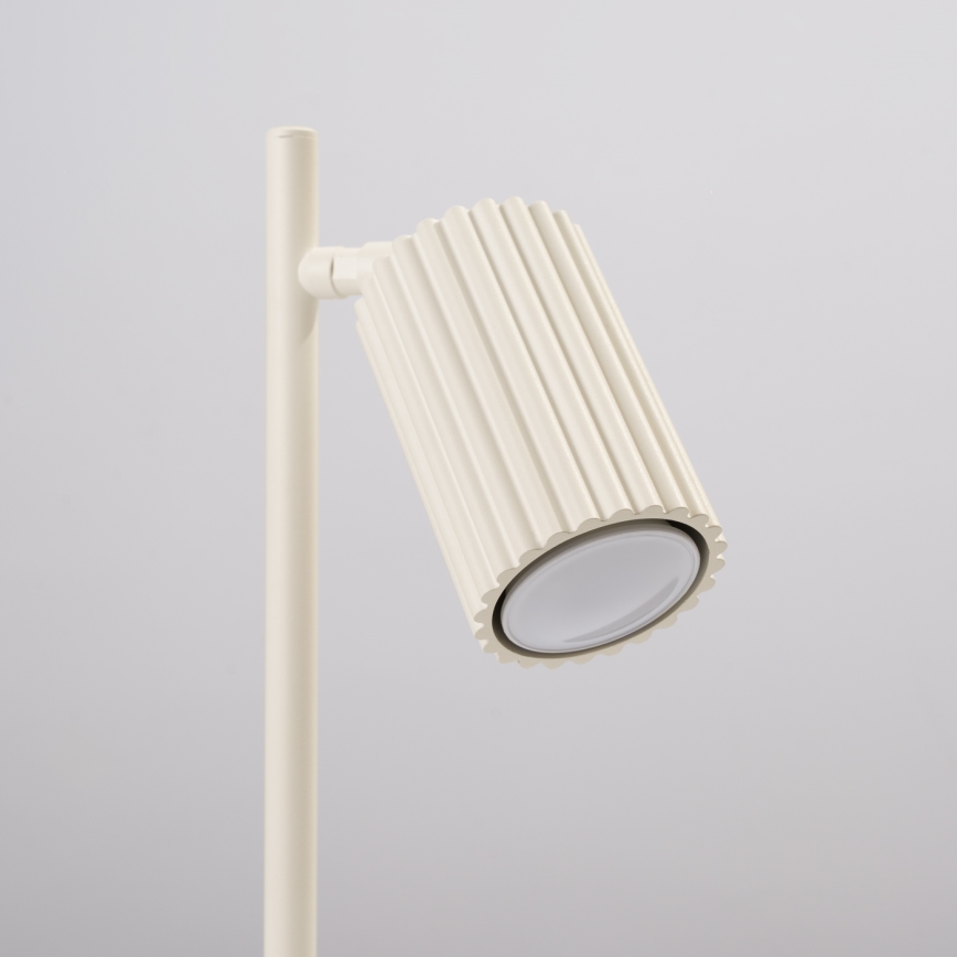 Stona lampa KARBON 1xGU10/10W/230V krem boje