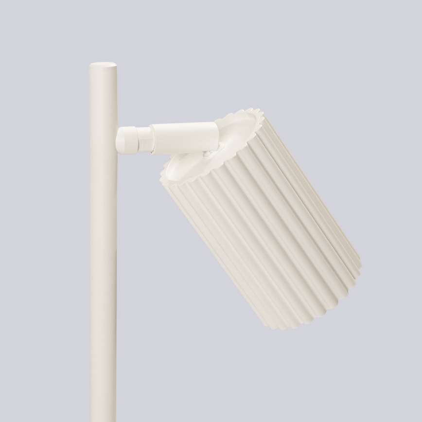 Stona lampa KARBON 1xGU10/10W/230V krem boje
