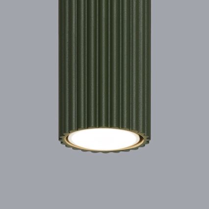 Reflektor KARBON 1xGU10/10W/230V, 10 cm, zelene boje