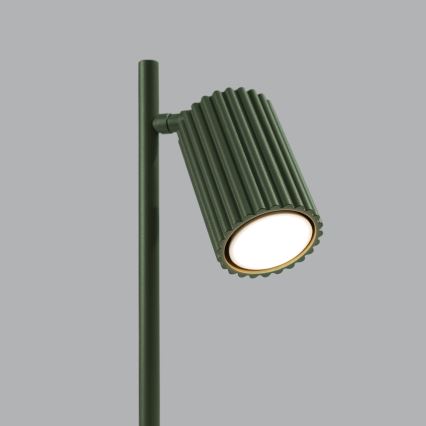Stona lampa KARBON 1xGU10/10W/230V zelena