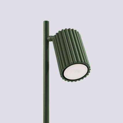Stona lampa KARBON 1xGU10/10W/230V zelena