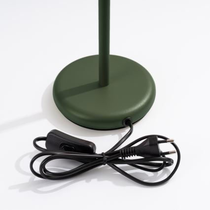 Stona lampa KARBON 1xGU10/10W/230V zelena