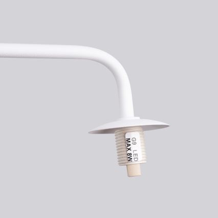 Zidna lampa ASTRAL 1xG9/8W/230V bela