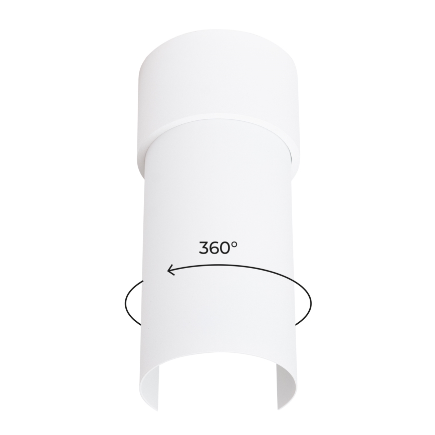 Plafonsko svetlo FLASH 1xE27/15W/230V belo