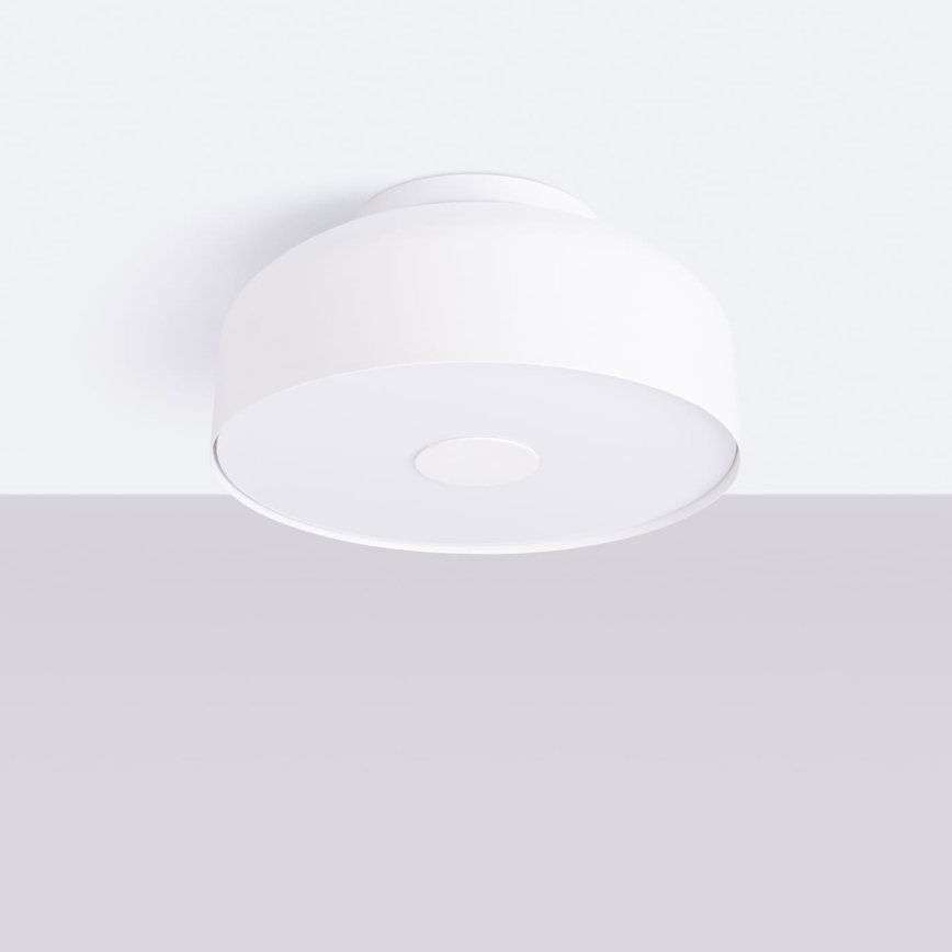 Plafonska lampa OMIQ 4xE27/15W/230V, prečnika 30 cm, bela