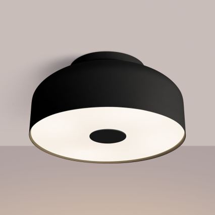 Plafonsko svetlo OMIQ 4xE27/15W/230V prečnik 30 cm crno