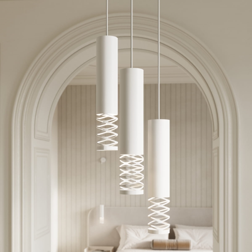 Luster na sajli LAMI 1xGU10/10W/230V beo