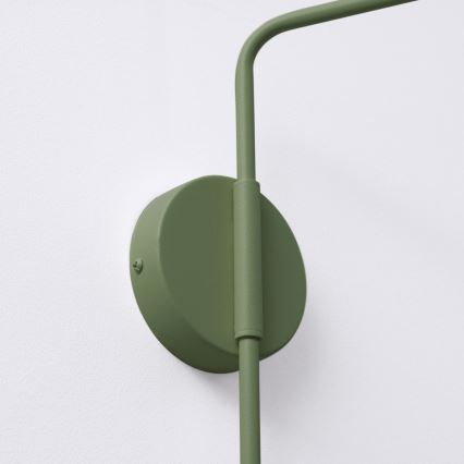 Zidna lampa NOX 1xE14/10W/230V, zelena