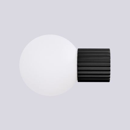 Zidno svetlo za kupatilo HALO 1xG9/8W/230V, prečnika 12 cm, IP44, crno