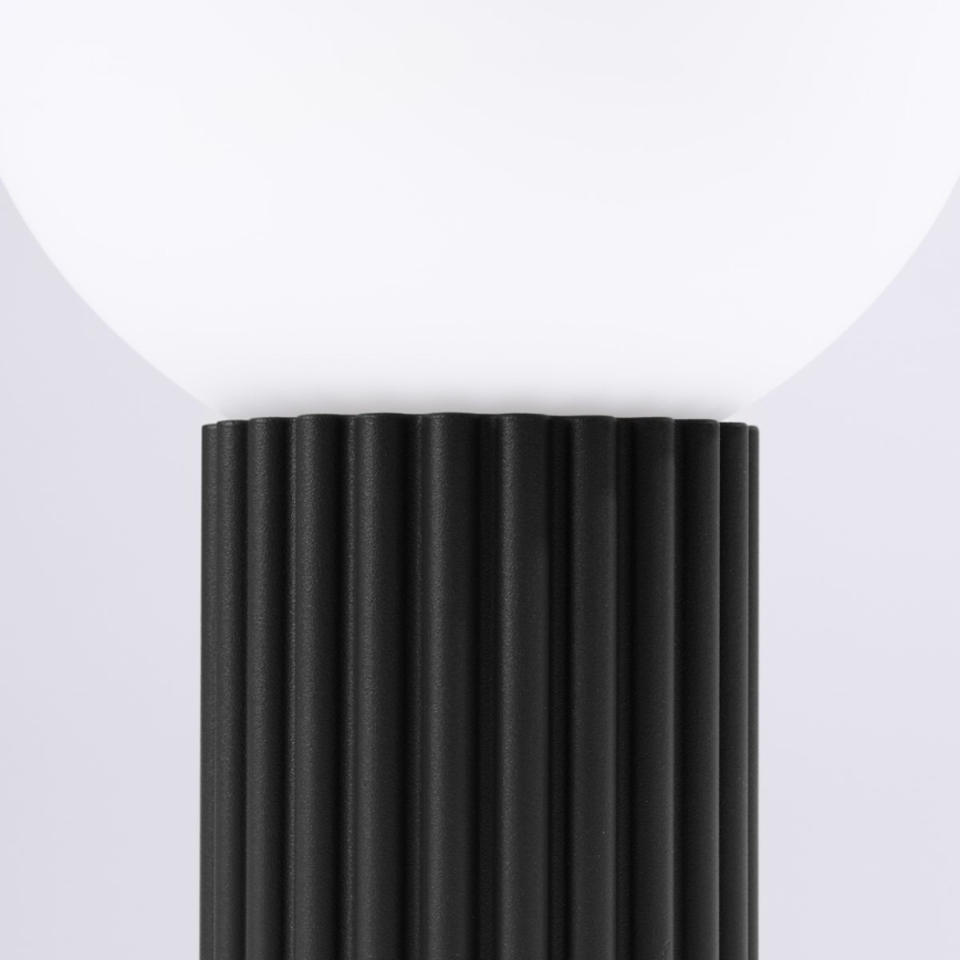 Stona lampa HALO 1xG9/8W/230V prečnika 12 cm crna