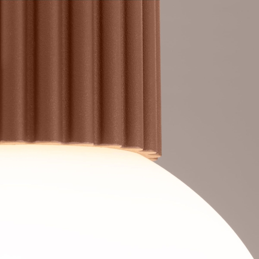 Stropno svetlo za kupatilo HALO 1xG9/8W/230V prečnik 12 cm IP44 braon