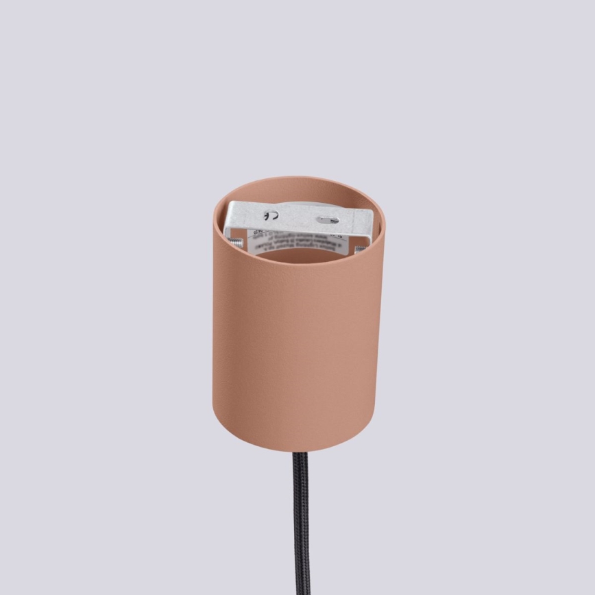 Luster na sajli HALO 1xG9/8W/230V, prečnik 12 cm, braon