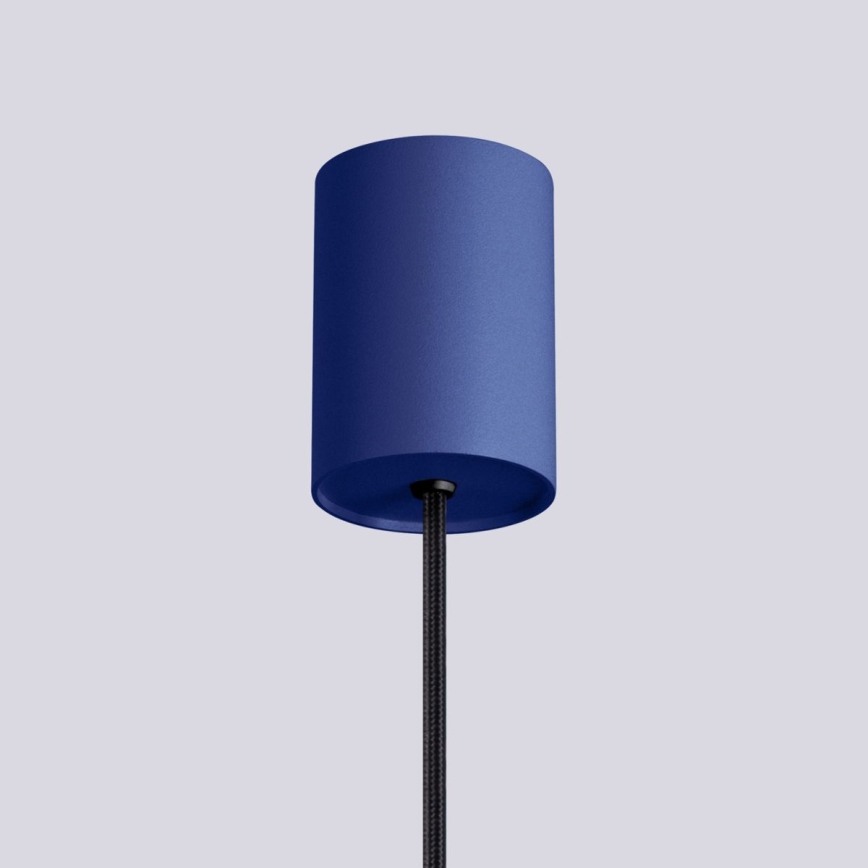 Luster na sajli HALO 1xG9/8W/230V, prečnik 12 cm, plave boje