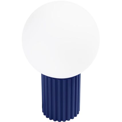 Stona lampa HALO 1xG9/8W/230V prečnik 12 cm plava