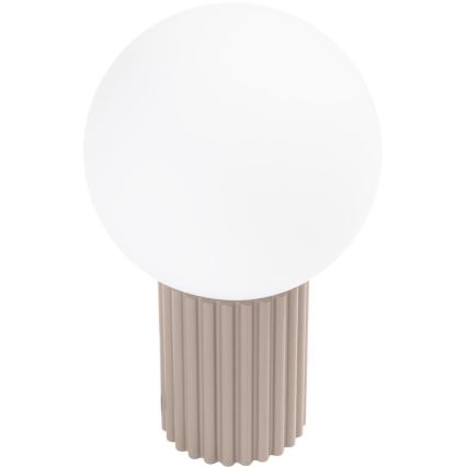 Stona lampa HALO 1xG9/8W/230V, prečnik 12 cm, taupe