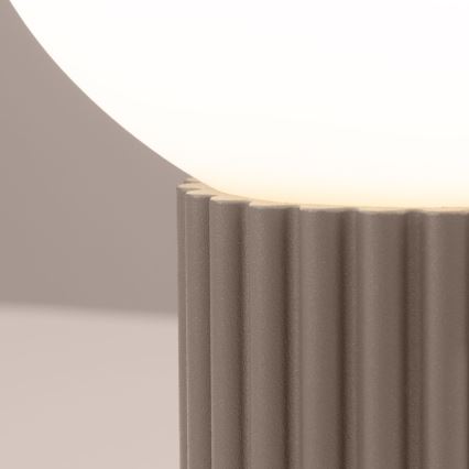 Stona lampa HALO 1xG9/8W/230V, prečnik 12 cm, taupe