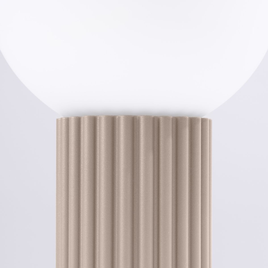 Stona lampa HALO 1xG9/8W/230V, prečnik 12 cm, taupe
