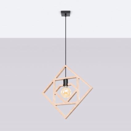 Luster na sajli CARO 1xE27/15W/230V buk