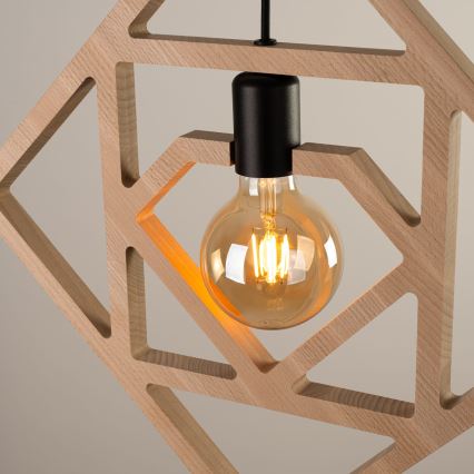 Luster na sajli CARO 1xE27/15W/230V buk