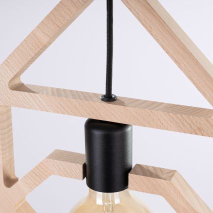 Luster na sajli CARO 1xE27/15W/230V buk