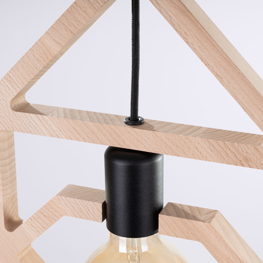 Luster na sajli CARO 1xE27/15W/230V buk