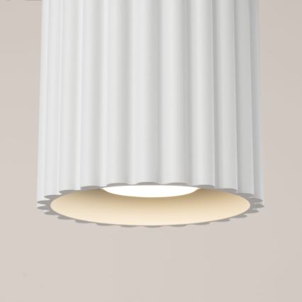 Spot svetiljka AURA 1xGU10/10W/230V 10 cm bela