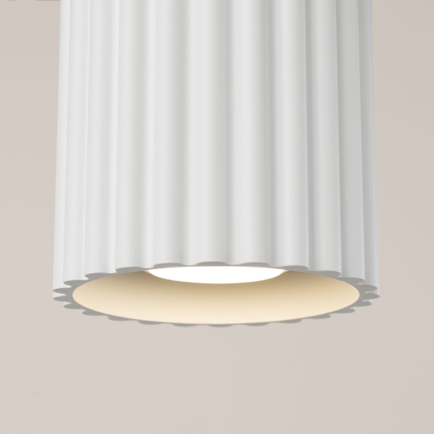 Spot svetiljka AURA 1xGU10/10W/230V 10 cm bela