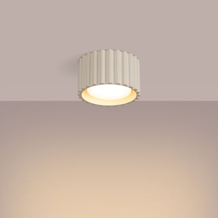 Spot svetlo AURA 1xGX53/10W/230V 6 cm krem