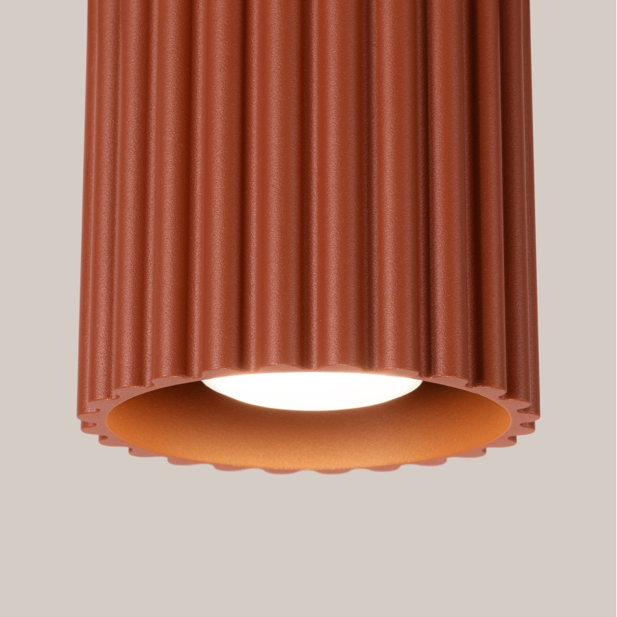 Spot svetiljka AURA 1xGU10/10W/230V 10 cm narandžasta