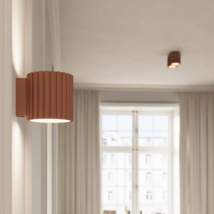 Zidna lampa AURA 1xG9/10W/230V braon