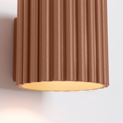 Zidna lampa AURA 1xG9/10W/230V braon