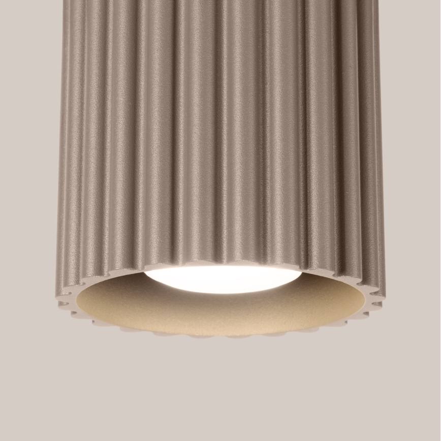 Ugradno spot svetlo AURA 1xGU10/10W/230V 10 cm taupe