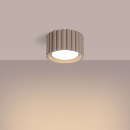 Ugradna spot svetiljka AURA 1xGX53/10W/230V 6 cm taupe