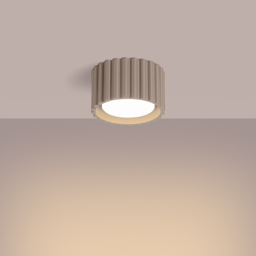 Ugradna spot svetiljka AURA 1xGX53/10W/230V 6 cm taupe